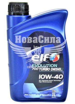 Моторна олива дизель 10w-40 (elf) evolution 700 turbo diesel 1л.   216671