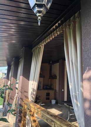 Уличные шторы 1,45м х 2,20м (высота) разные цвета индивидуальные размеры шторы на...