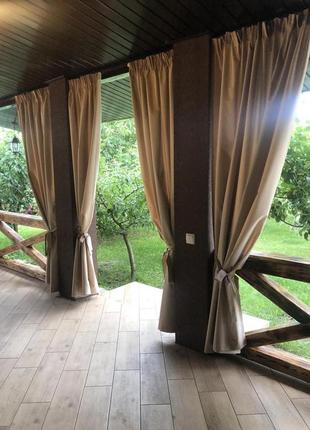 Уличные шторы 1,45м х 2,20м (высота) разные цвета индивидуальные размеры шторы на...