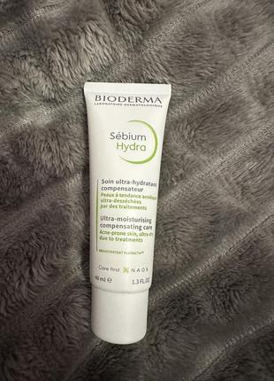 Увлажняющий крем для лица bioderma sebium hydra