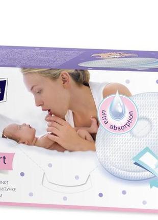 Лактаційні вкладиші bella mamma comfort із липкою смужкою. 30 шт