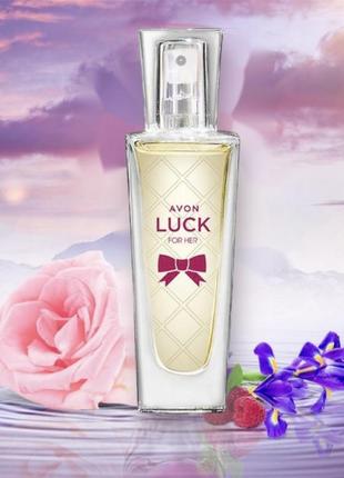 Avon luck 30 ml. парфюмная вода для нее avon по суперцене