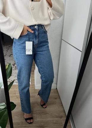 Джинси джинсы zara straight 36 s прямі3 фото