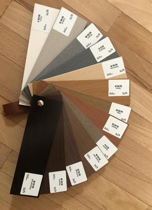 Горизонтальні дерев'яні жалюзі на двері дуб широка ламель 50 різні розміри, форми та...