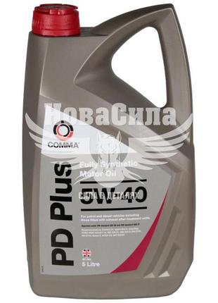 Моторна олива бензин, дизель 5w-40 (comma) pd plus 5л.   dpd5l