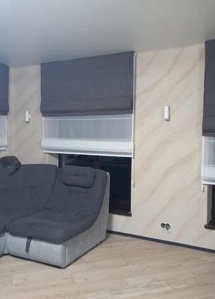 Римська штора з карнизом блекаут 1,40м х 1,60м висота різні розміри та кольори