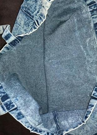 Шоппер сумка джинсовый primark нова из нитеньки