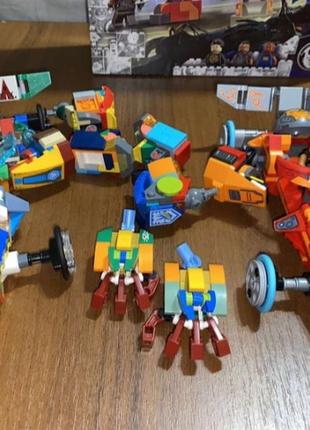 Роботы тони старка и росомаха lego marvel original 76194 (точный двойник), 762027 фото