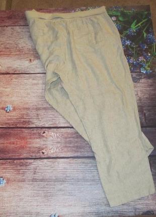 Ідеальні літні штани на пишні форми, висока посадка2 фото