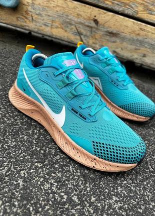 Кросівки в стилі nike pegasus trail новинка акційна ціна літні сітка двохшарова текстиль2 фото