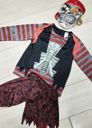 Костюм пірата пірат зомбі скелет