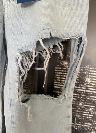 Жіночі джинси висока посадка стильні bershka2 фото