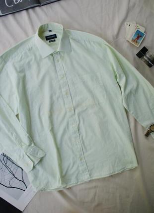 Брендовая рубашка в полосе большой размер