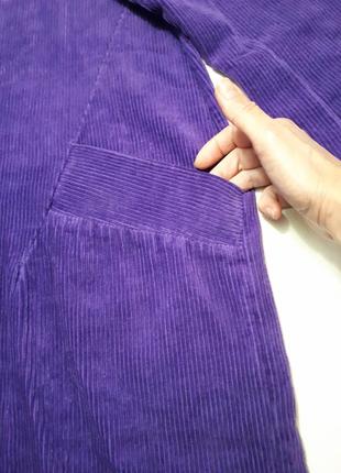 Сукня фіолетова вельветова прямого силуету р xl3 фото