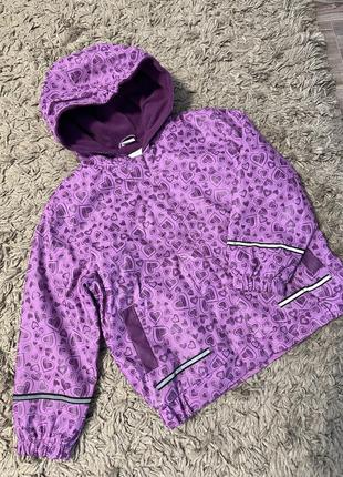 Курточка дождевик утепленная kiki&koko