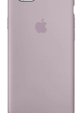 Силиконовый чехол с микрофиброй внутри iphone 6/6s silicon case #07 lavender