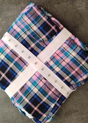 Victoria ́s victorias secret віктория сикрет піжама, костюм для дому flannel short pajama set5 фото