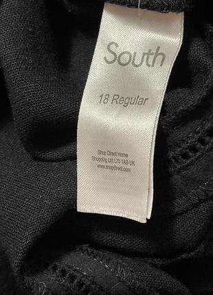 Полое льняное платье south 6