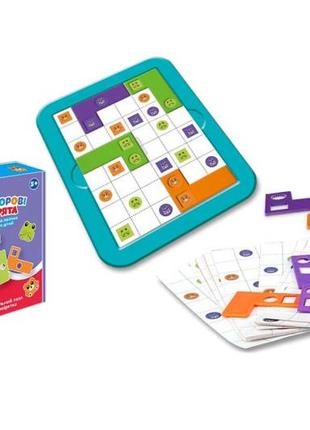 Ukr гра ukb-b0063 ''кольорові звірята'' коробка 23,3*3,7*19