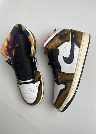 Кроссовки мужские jordan 1 mid “wear away” оригинал