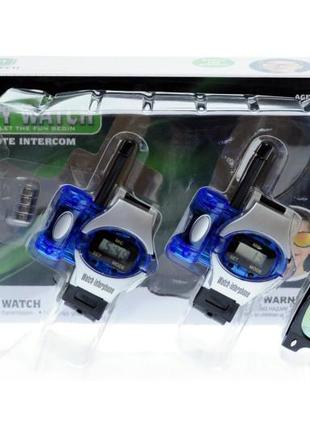 Набір шпигуна (2 годинника-рації+окуляри) в коробці zr807 р.26,5*16,5*5см