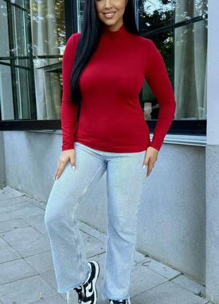 Жіночі гольфи, водолазки з віскози, великі розміри батал7 фото