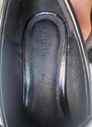 Лоферы женские reserved лаковые лакированные