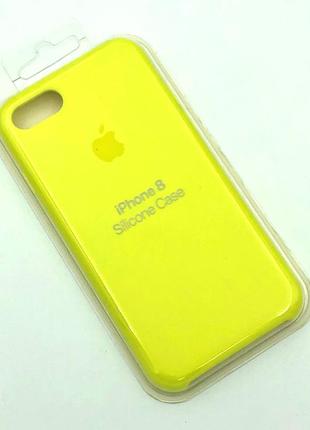 Силіконовий чохол з мікрофіброю всередині iphone 7 / iphone 8 silicon case #37 flash