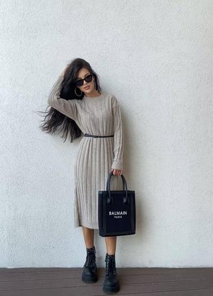 Дуже тепла сукня фібі 🖤2 фото