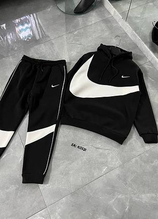 Мужской спортивный костюм комплект nike big swoosh