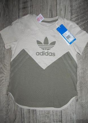 Коттоновая футболка adidas kids р. 110см 4-5 лет1 фото