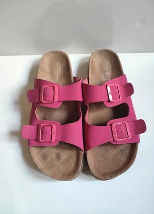 Шкіряні шльопанці шльопки сабо ортопедичні від marks & spencer ➡️ size 8/наш 41р (41,5р)