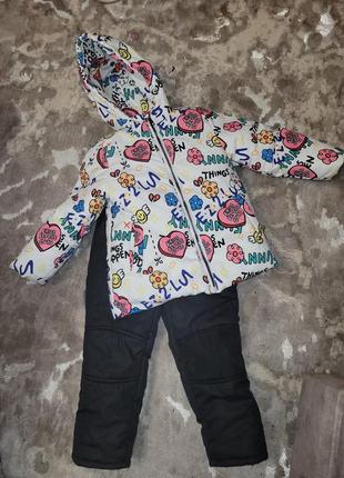 Зимний костюм, комбинезон