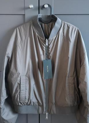 Двостороння куртка бомбер massimo dutti