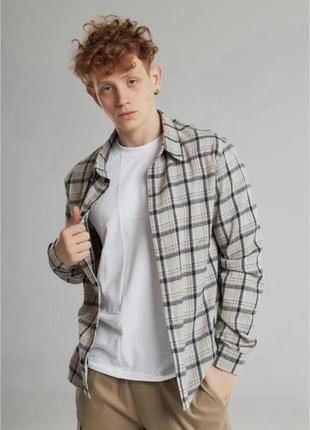 Чоловіча сорочка у клітинку, 7 кольорів