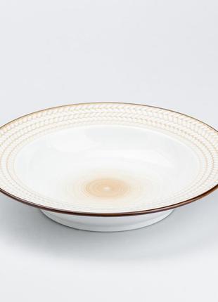Тарелка неглубокая круглая керамическая 9 см тарелка обеденная2 фото