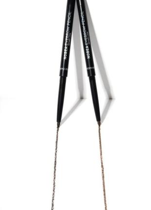 Автоматичний олівець для брів темно-коричневий4 фото