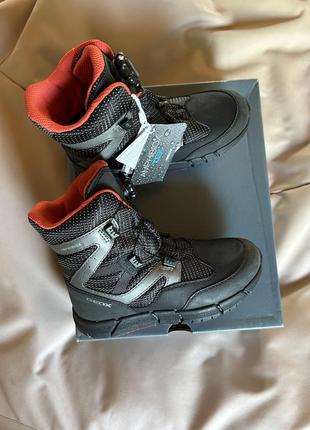 Зимові черевики geox flexyper  black/orange р . 30., 374 фото