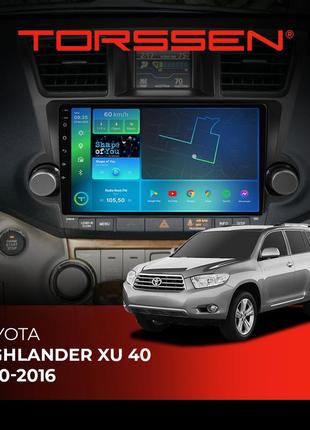 Штатная магнитола torssen toyota highlander xu 40 2010-2016 f10464 4g