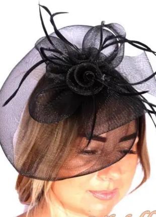 Обруч с вуалью для образа на вечеринку или halloween