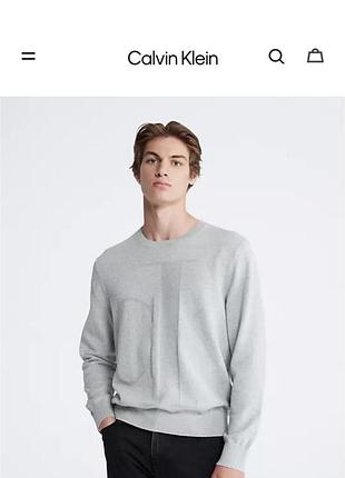 Мужской свитер calvin klein оригинал