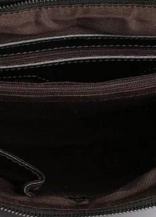 Рюкзак-трансформер коричневый с тиснением из натуральной кожи tiding bag - 0033510 фото