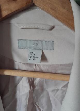 Плащ тренч без ґудзиків h&m 7
