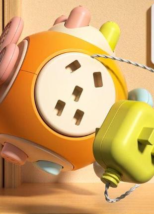 Фиджет куб для малышей, игрушка для развития моторики рук для детей