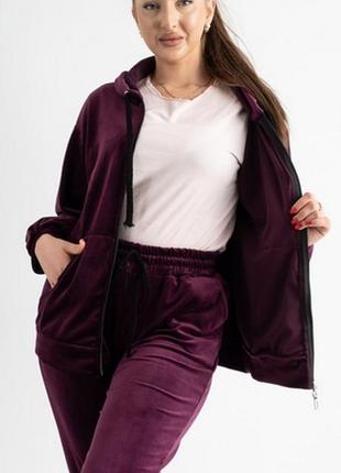 Жіночий спортивний костюм велюровий