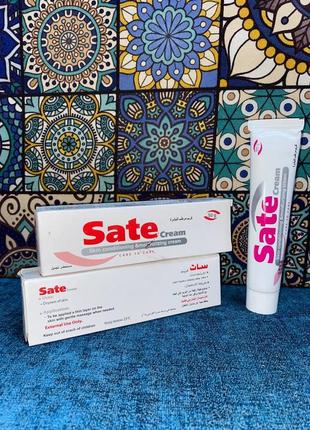 Sate skin cream натуральный крем от псориаза экземы ожогов дерматитов египет