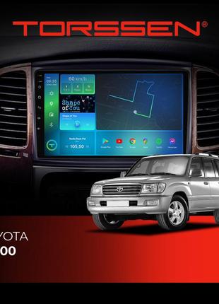 Штатная магнитола torssen toyota lc100 f10464 4g carplay dsp