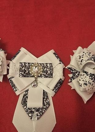 Бантики та брошь набір шкільний