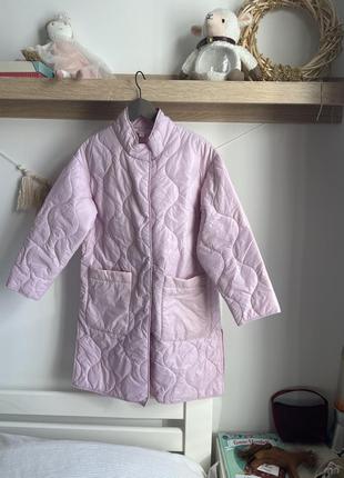 Куртка плащ пиджак стеганый miss selfridge