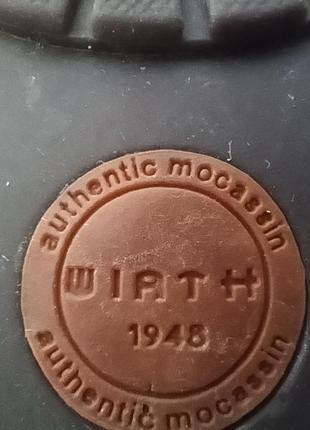 Кожаные мокасины wirth5 фото